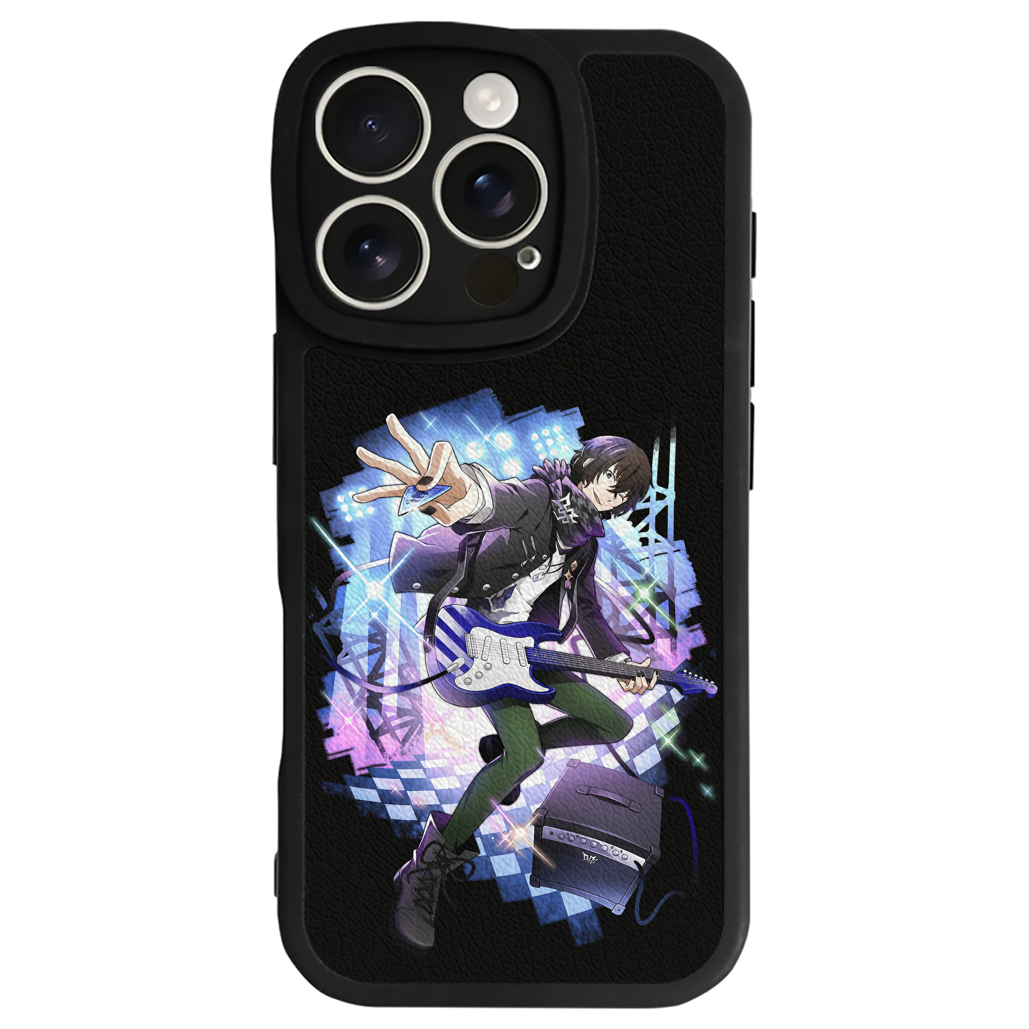 （画像用） 文豪ストレイドッグス Bungo Stray Dogs 【iPhone 16シリーズ対応】シリコンスマホケース（レザー調） 材質：シリコン